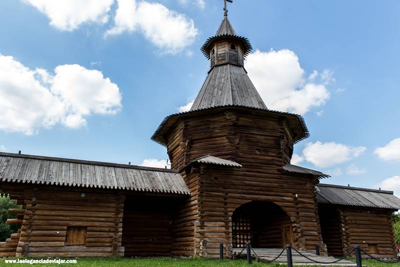 Edificio de madera en Kolomenskoye