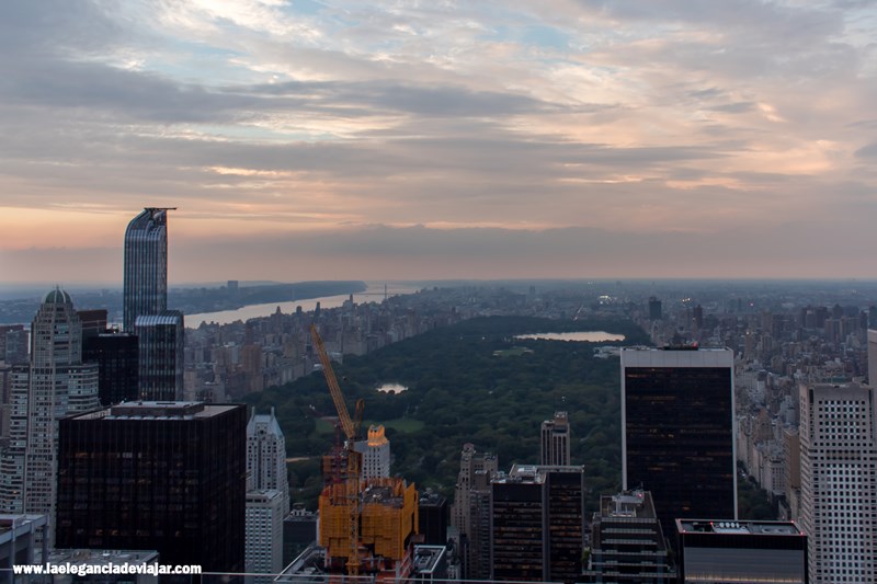 Central Park desde el Top of the Rock