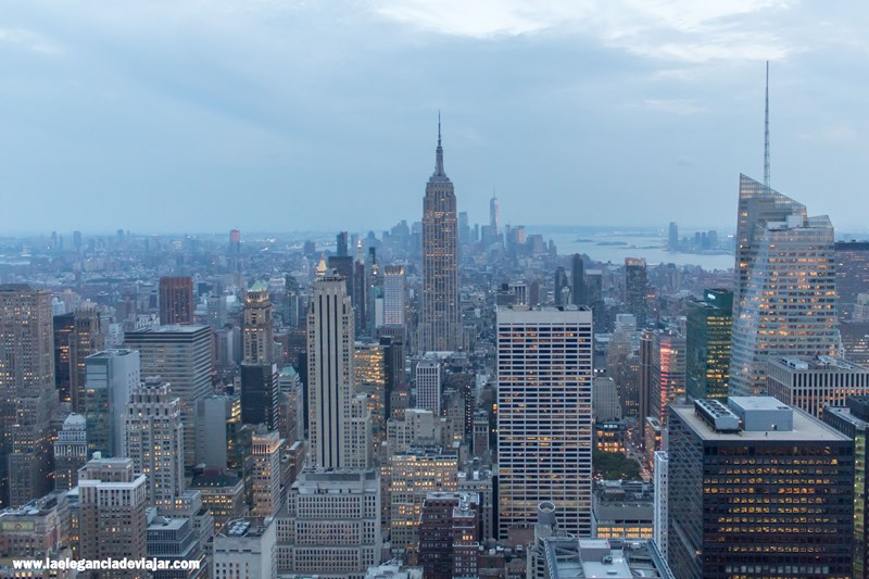 Atardecer en el Top of the Rock