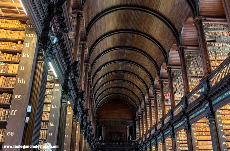Long room en el Trinity Collage