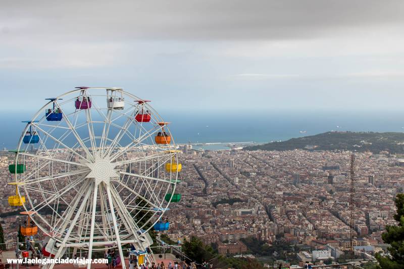 Vistas desde el Tibidabo