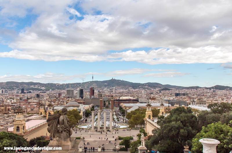 Uno de los mejores miradores de Barcelona