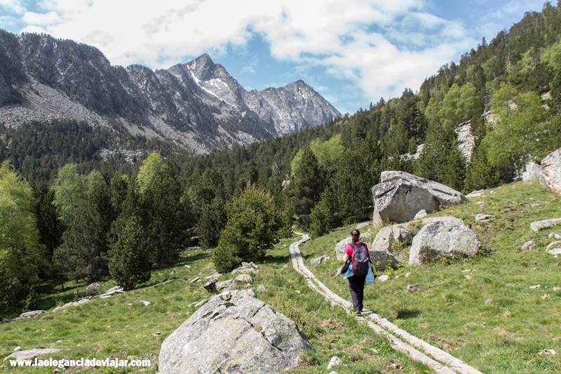 Los preciosos paisajes de la subida