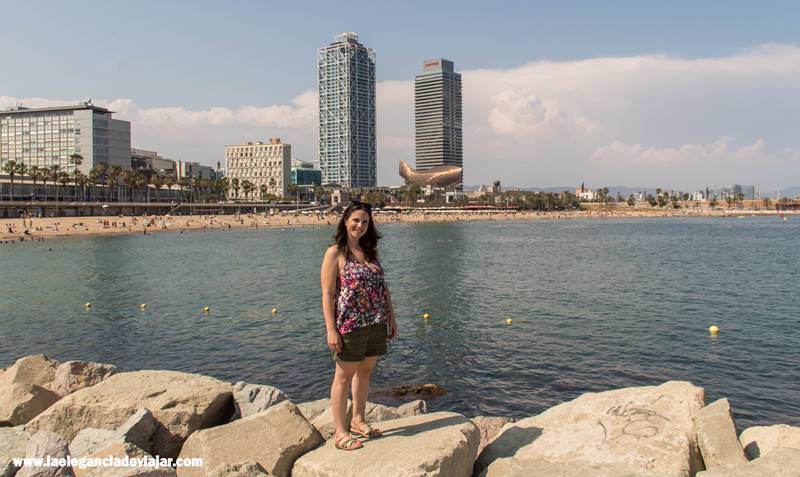 Torre Mapfre y hotel Arts en Barcelona