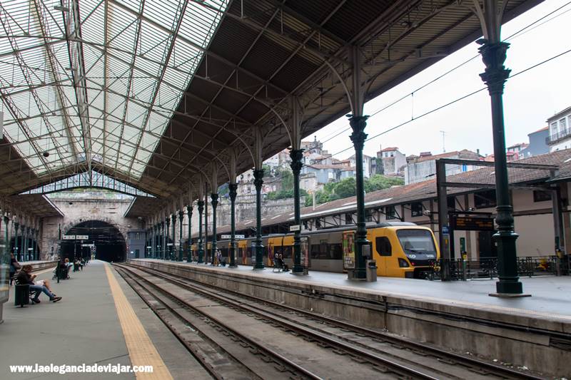 Estación de Sao Bento en Oporto
