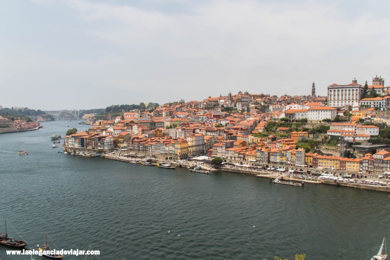 Vistas desde el teleférico de Vila Nova Gaia