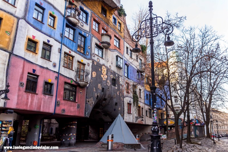 Hunderwasser Haus en Viena