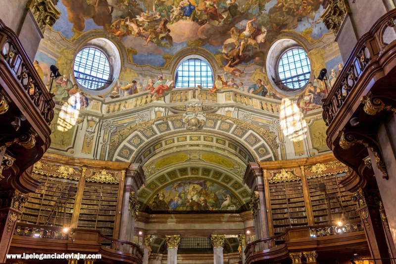 Biblioteca nacional en Viena