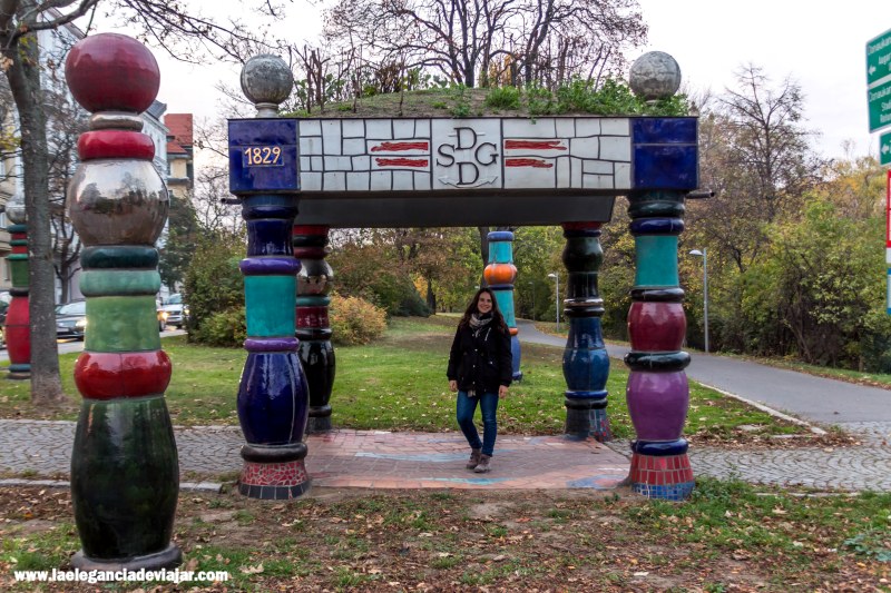 Obra de Hundertwasser en Viena
