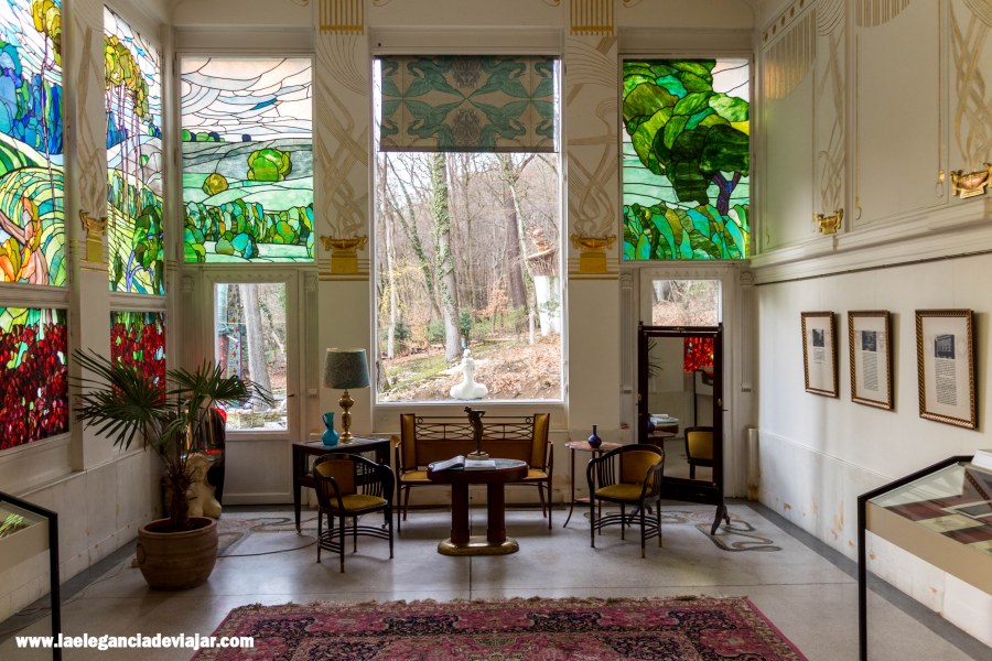 Sala de Adolf-Böhm en la Villa de Otto Wagner