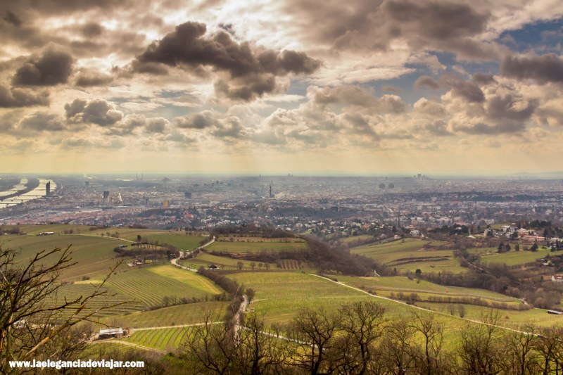 Vistas de Viena desde Kahlenberg