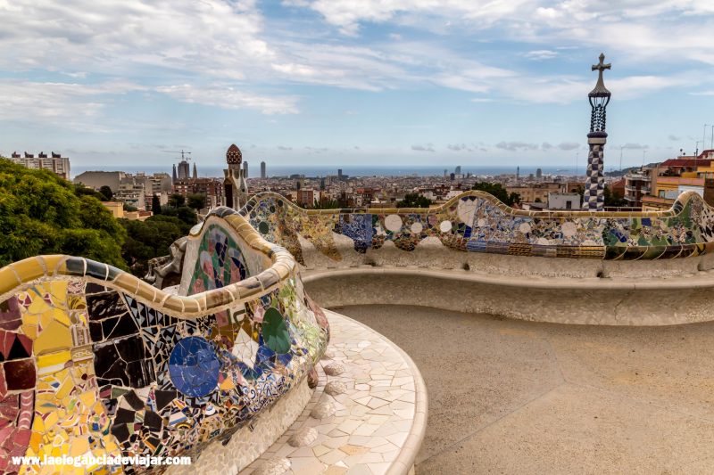 Plaza de la Naturaleza en el Park Güell