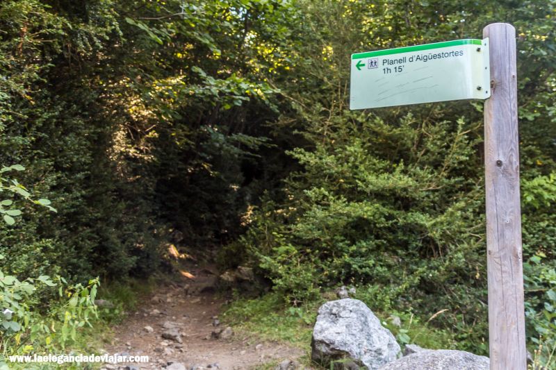 Empieza la ruta desde la Palanca de la Molina