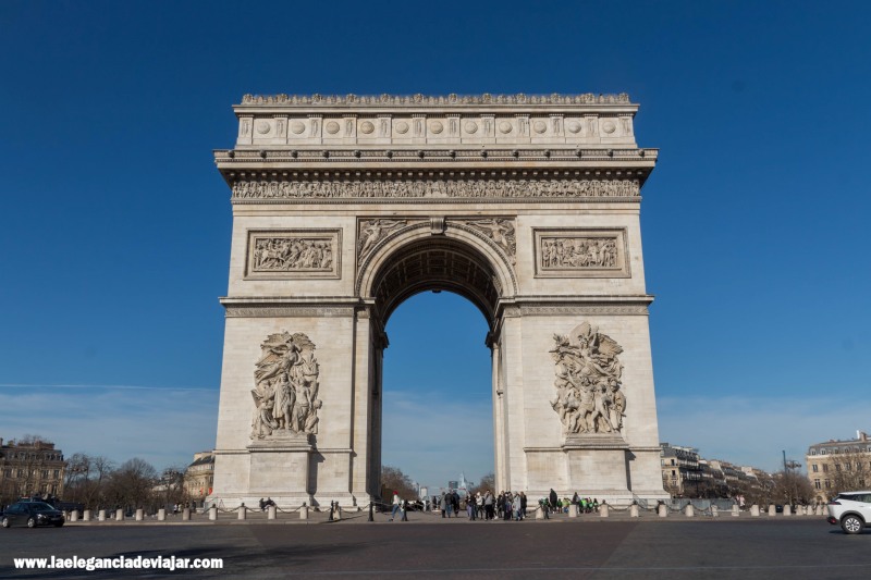 Arco del Triunfo en París