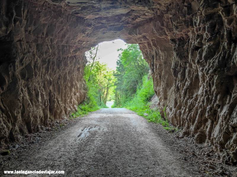 Túnel en la Via Verde del Llobregat