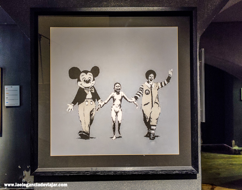 Guerra de vietnam en el Museo Bansky