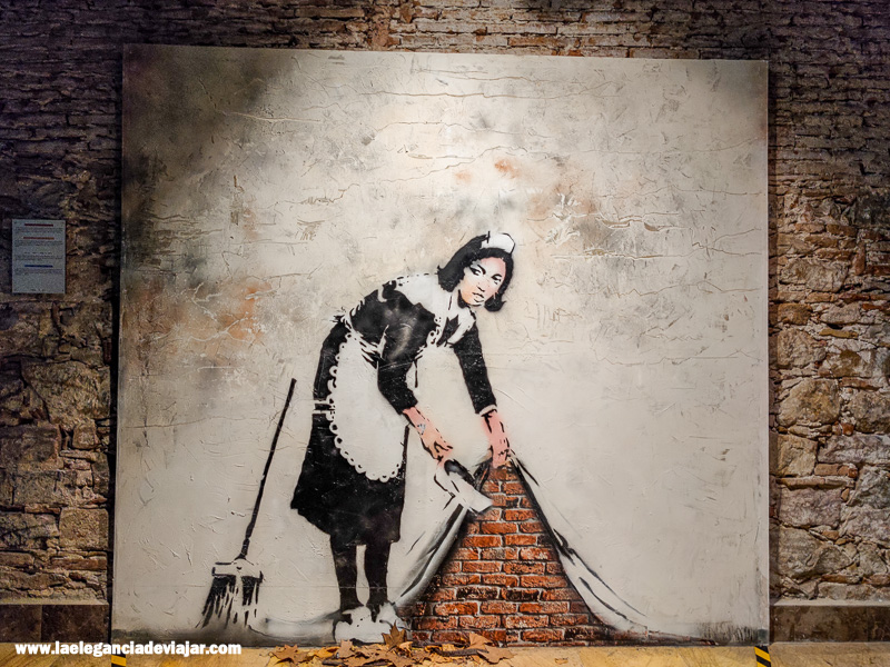 Obra en el Museo Bansky