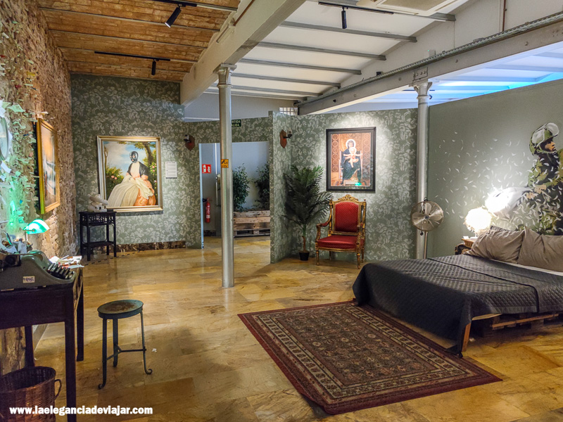 Réplica del hotel en el Museo Bansky