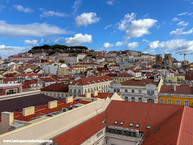 Vistas desde el Arco de Rua Augusta