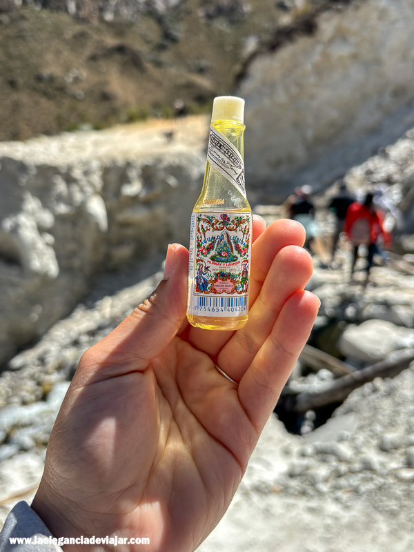 Agua florida-remedio para el mal de altura
