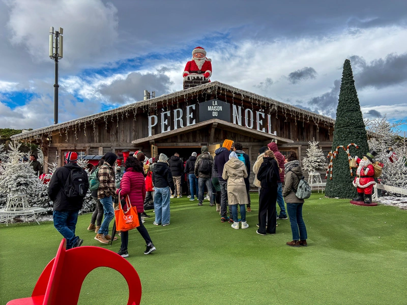 Casa de Papá Noel en Le Barcarès