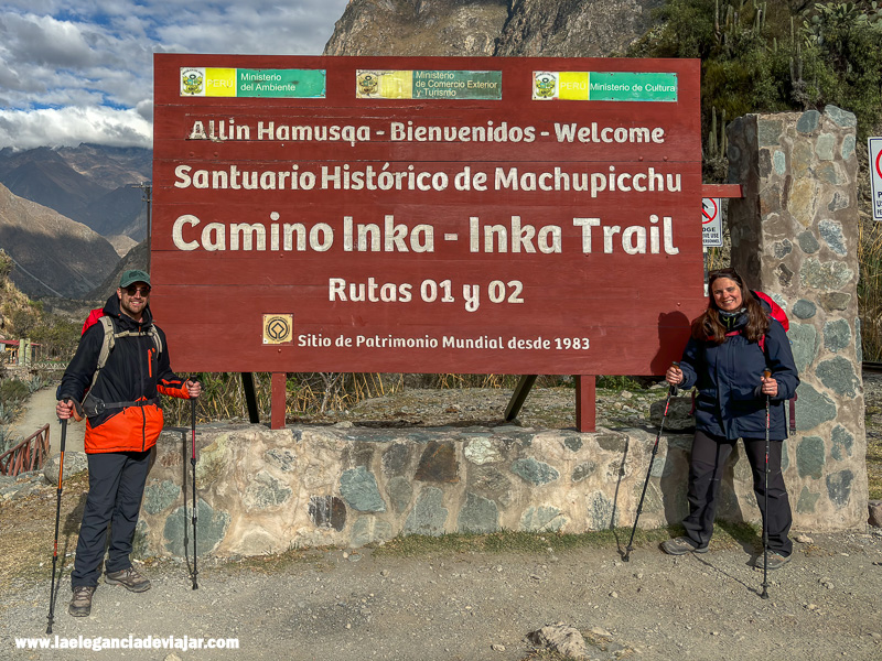 Inicio del Camino Inca