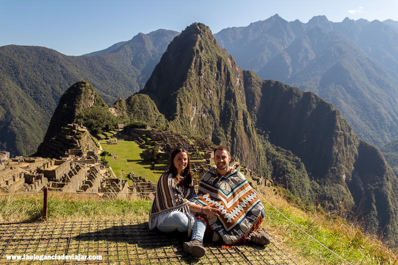 Machu Picchu desde la terraza inferior