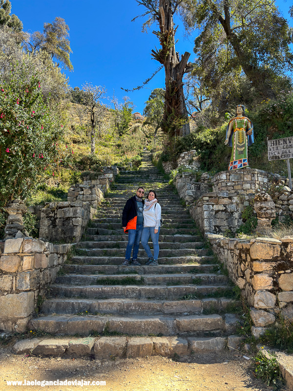 Escaleras Incas en la Isla del Sol