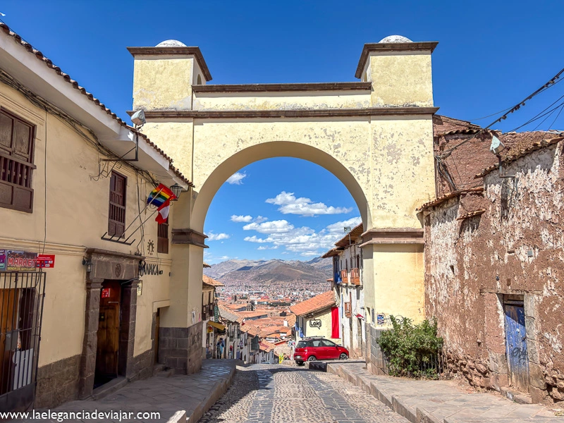 Arco de Santa Ana en Cuzco
