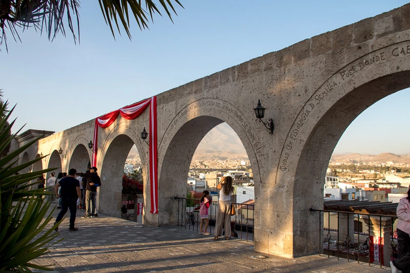 Mirador de Yanahuara en Arequipa