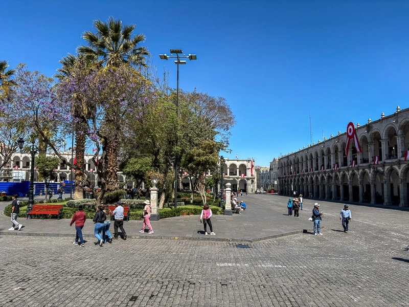 Plaza de Armas de Arequipa
