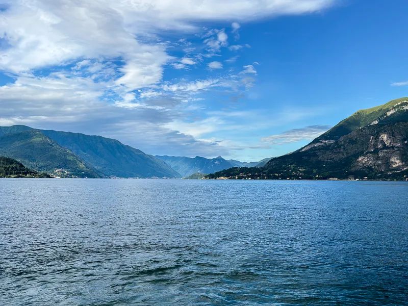Lago di Como desde el ferry