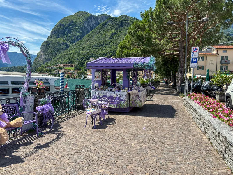 Quiosco de la Lavanda en Menaggio