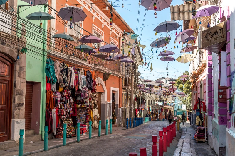 Calles bonitas de La Paz