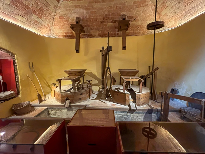 Molino en el museo de Cambrils