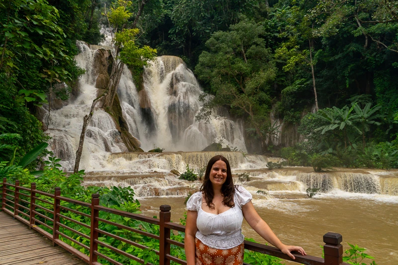 Cataratas Kuang Si en Luang Prabang