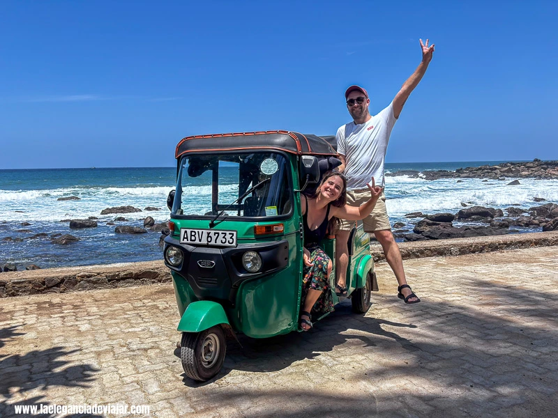 Sri Lanka en tuk tuk